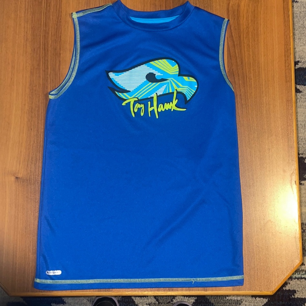 Boys large Tony Hawk muscle shirt